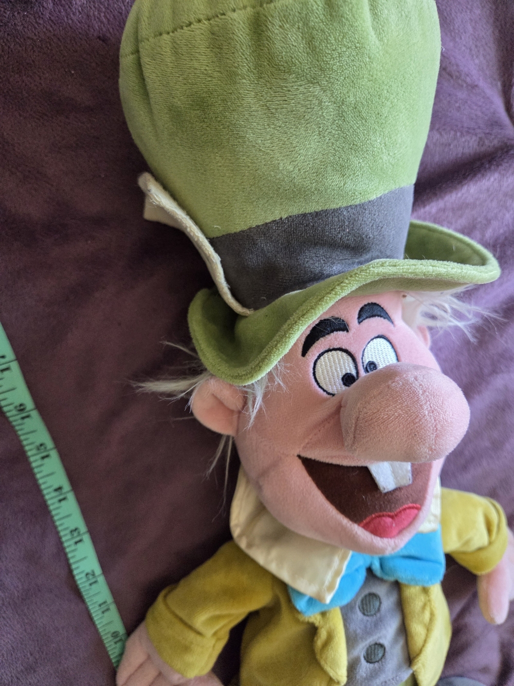 Plush Mad Hatter Character From 2010